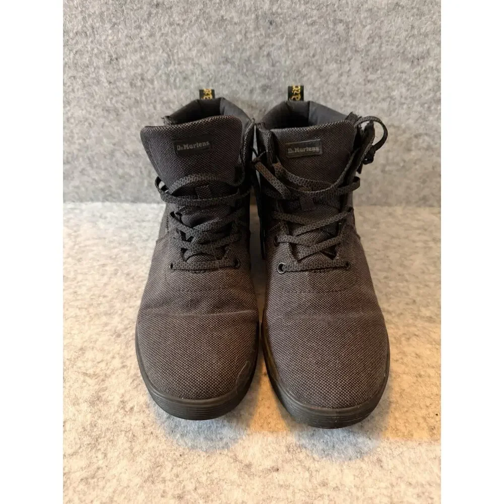 Dr. Martens Maleke Twill Canvas Casual Boots Men’s Size 8 Womens Size 9